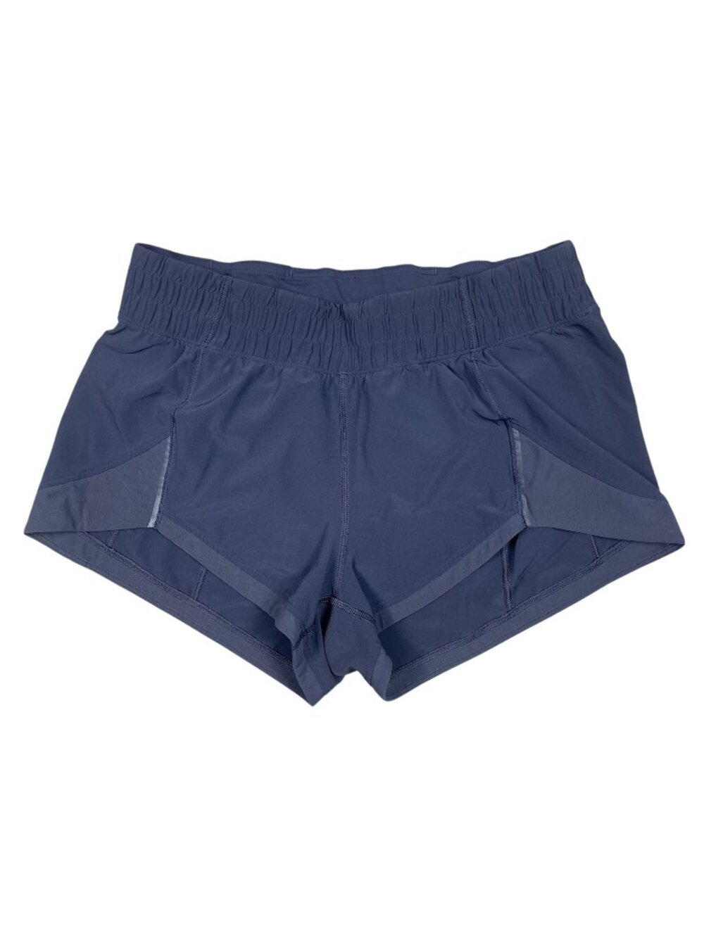 Lululemon Miles Ahead 2.5" Running Shorts Size 6 Shadow Gray Blue